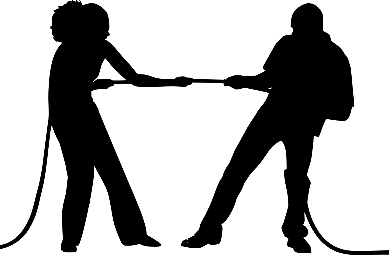 silhouette, relationship, conflict