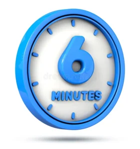 6 minute timer