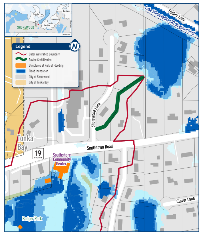 Shorewood ravine