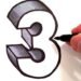 drawing the number 3