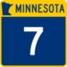 MN HWY 7 sign